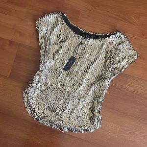 Honey Punch Sequin Top